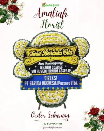 Papan Bunga Duka di Dadirejo